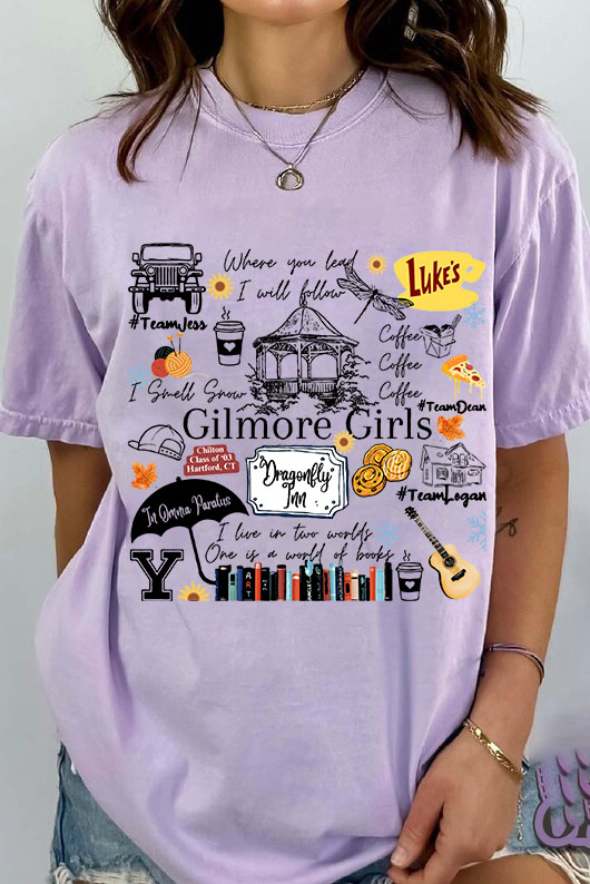 Gilmore Girls Tv Show Merch Tee For Women