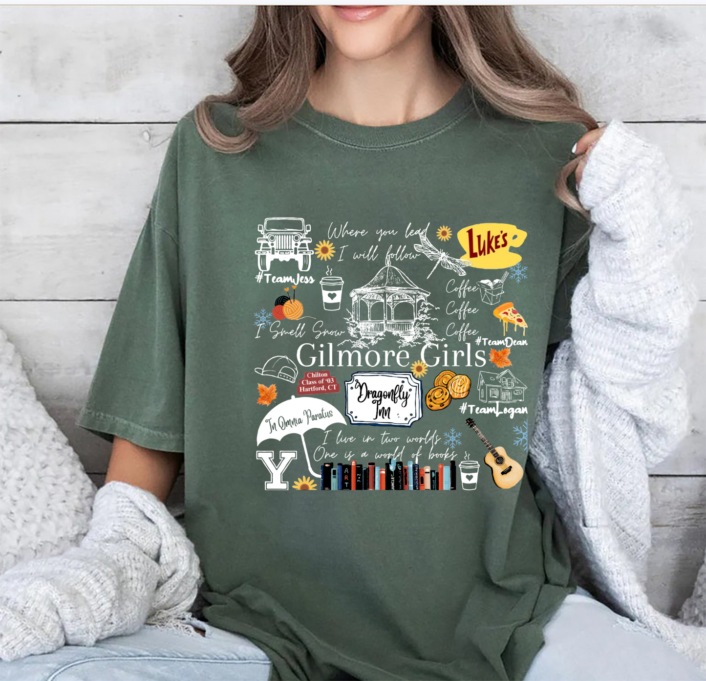 Gilmore Girls Tv Show Merch Tee For Women