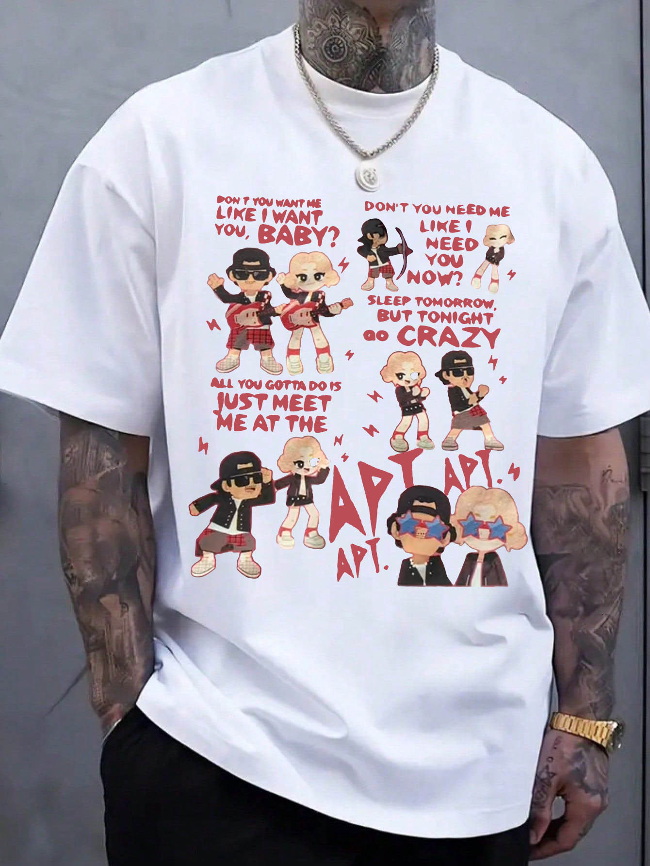 Rose&Bruno APT Merch Tee For men