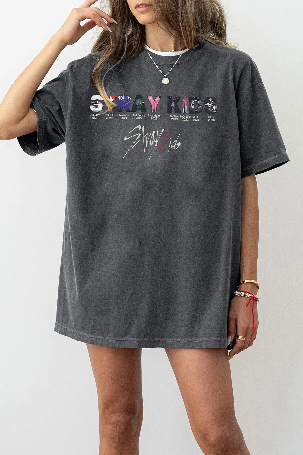 Stray Kids Albums Tee For Women