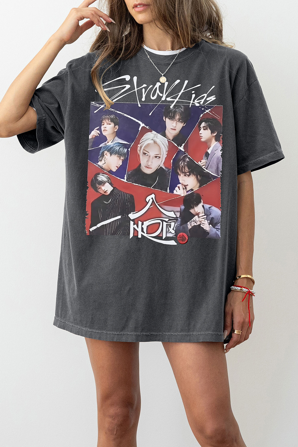 Stray Kids Album World Domination Graphic Tee For Women