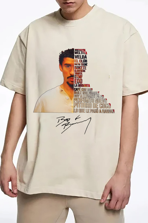 Bad Bunny Album DTMF Graphic T Shirt Men