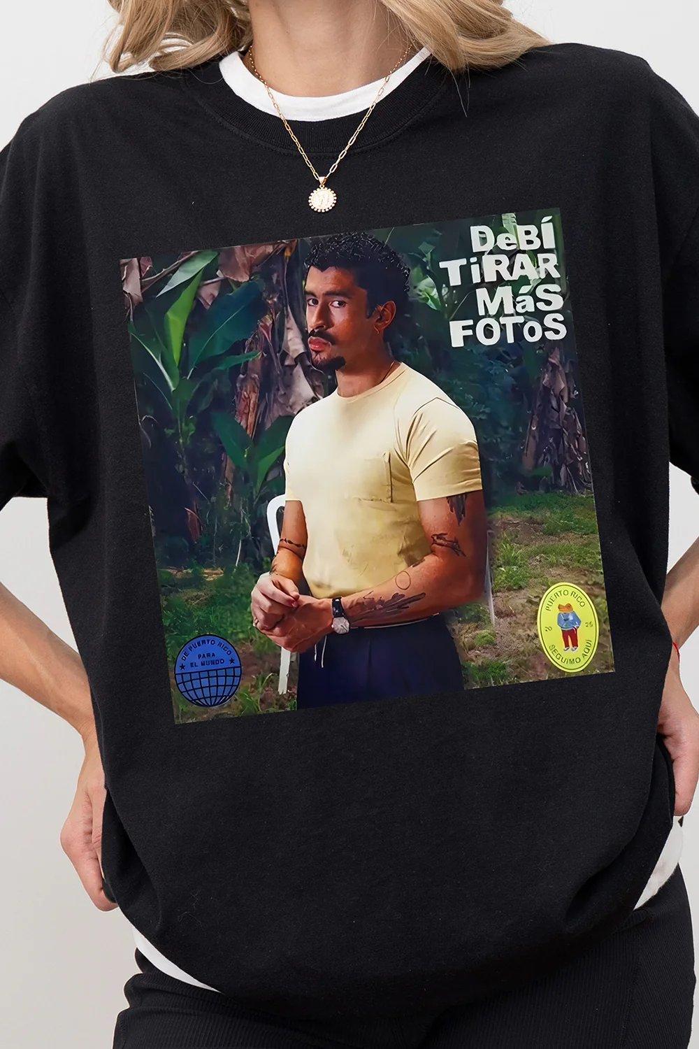 Bad Bunny 2025  DTMF Album Graphic Tee For Women