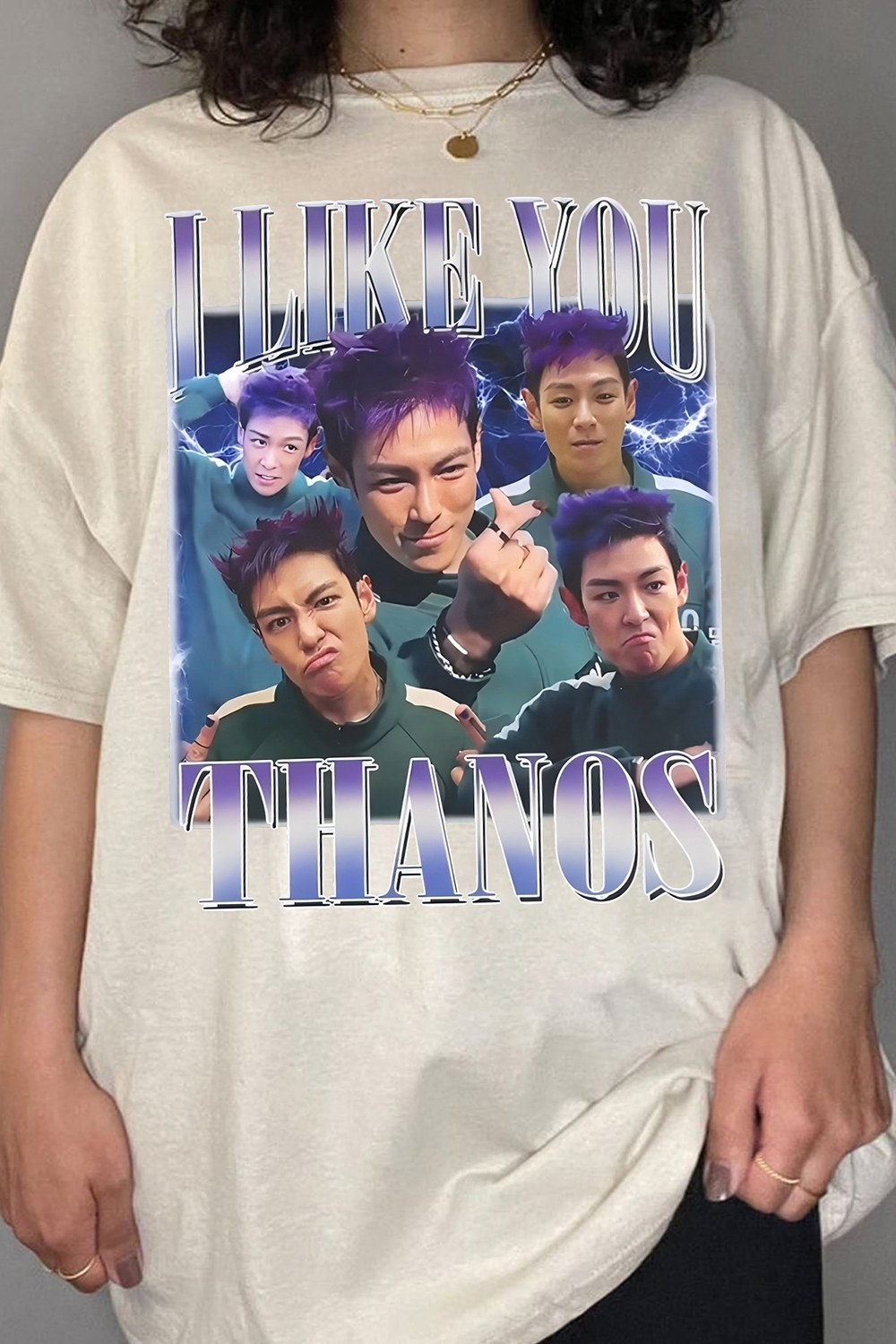 Thanos Squidgame Graphic Tee For Women