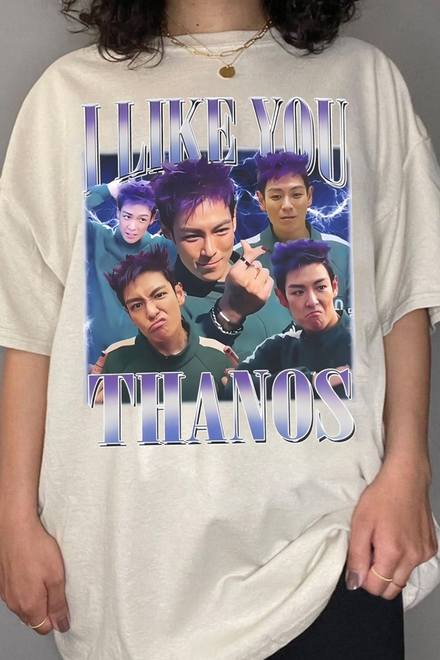 Thanos Squidgame Graphic Tee For Women