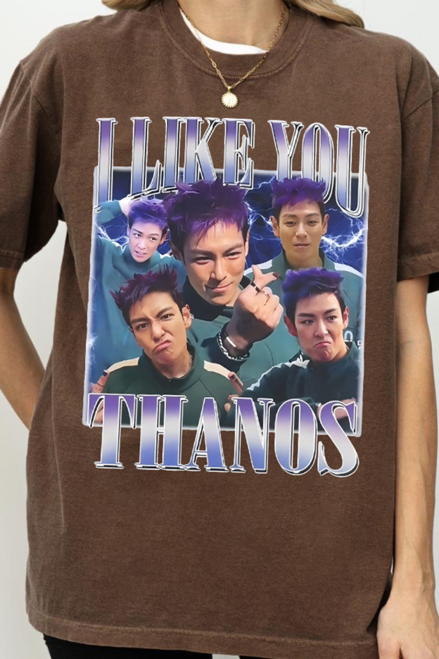 Thanos Squidgame Graphic Tee For Women