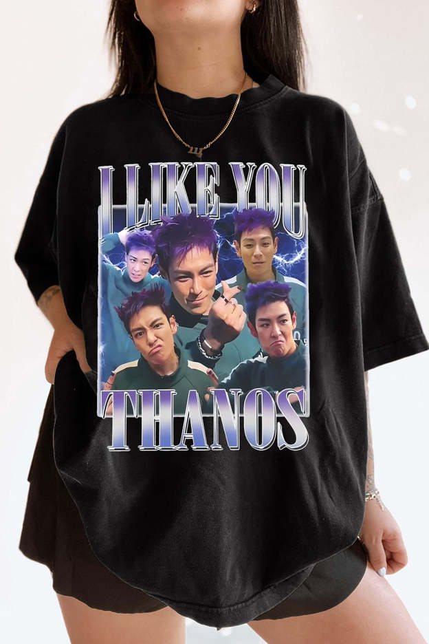 Thanos Squidgame Graphic Tee For Women