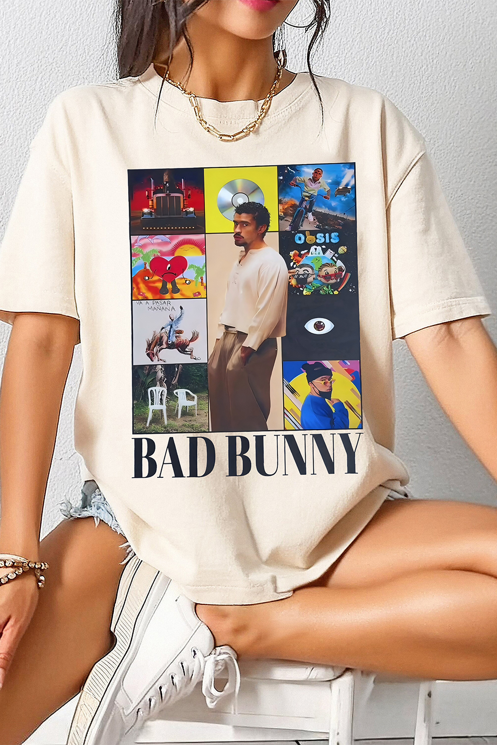Bad Bunny Album DTMF Graphic Tee For Women