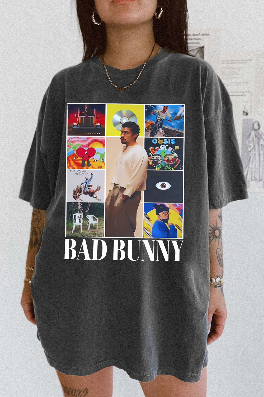 Bad Bunny Album DTMF Graphic Tee For Women