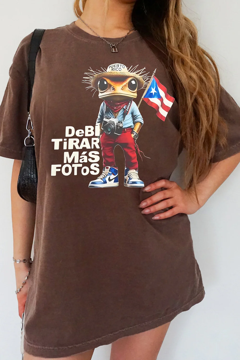 Bad Bunny DTMF Frog Flag Tee For Women