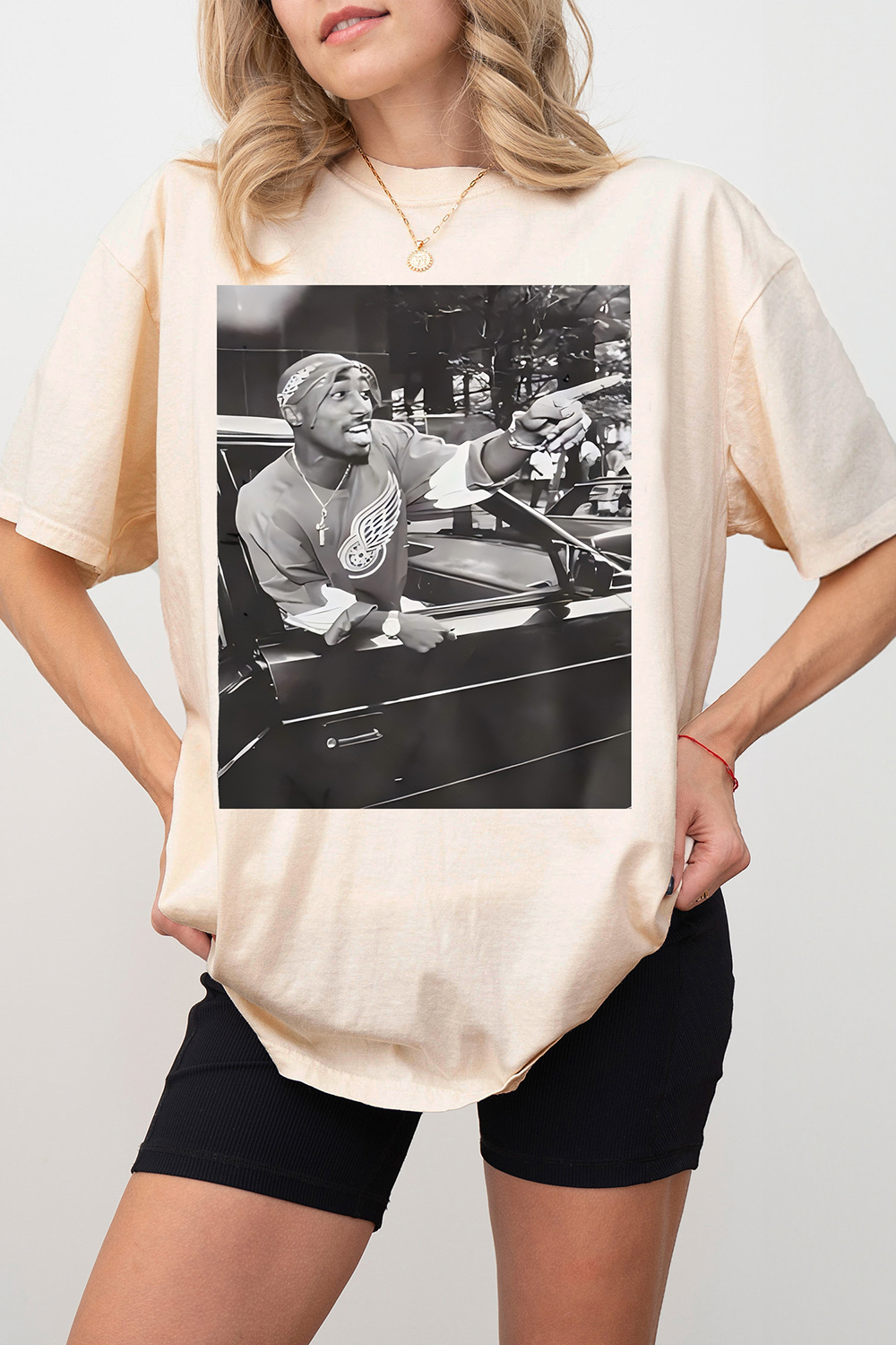 Tupac Shakur Graphic Tee For Men