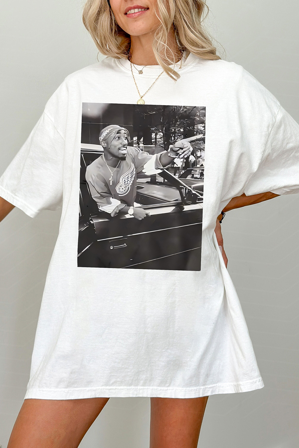 Tupac Shakur Graphic Tee For Men