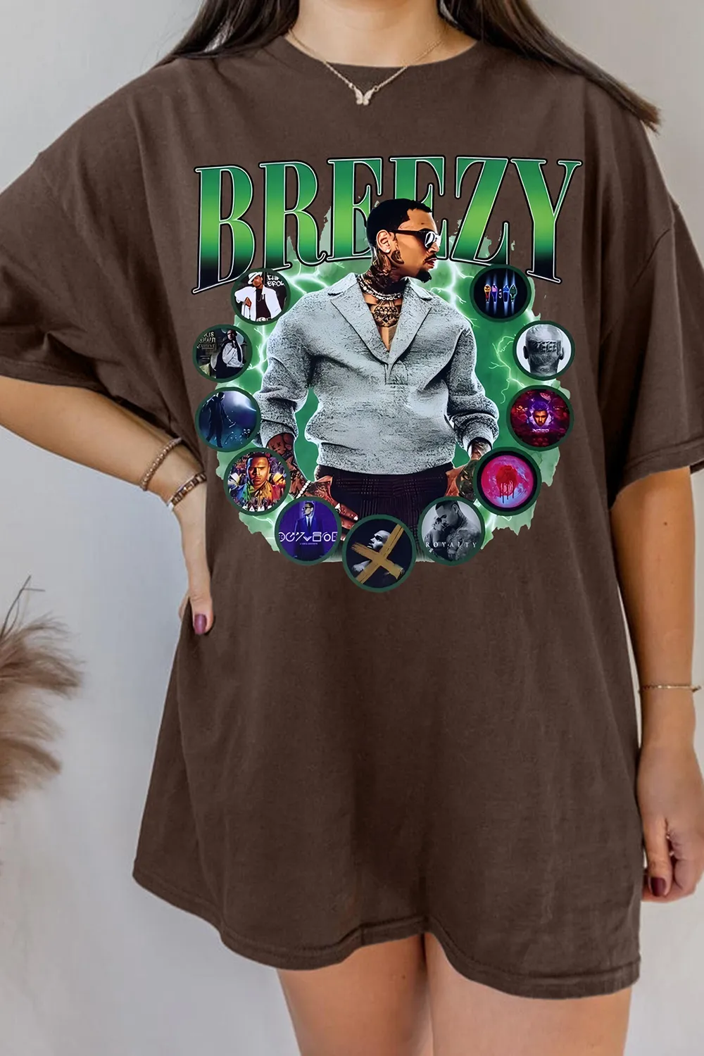 Chris Brown Breezy 1111 Tour Tee For Women
