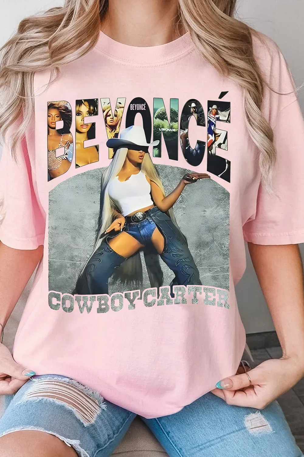 Beyoncé Cowboy Carter Tour Graphic Tee For Women