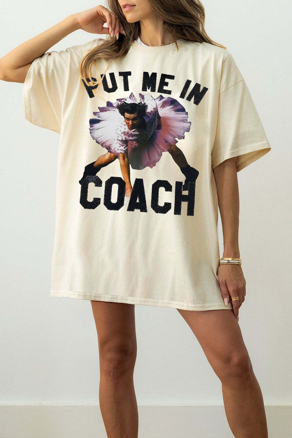 Ace Ventura Put Me In Coach Jim Carrey Funny Tee For Women