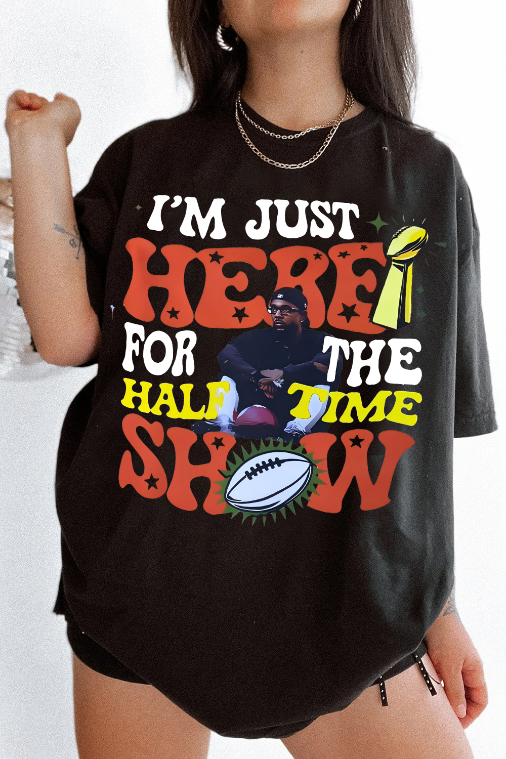 Kendrick Lamar I Just Here For The Show Tee For Women