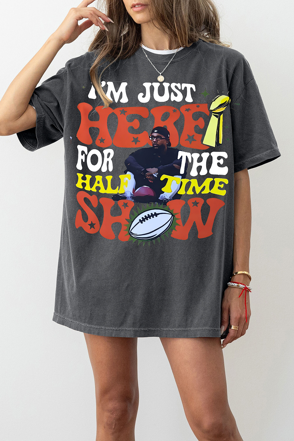 Kendrick Lamar I Just Here For The Show Tee For Women