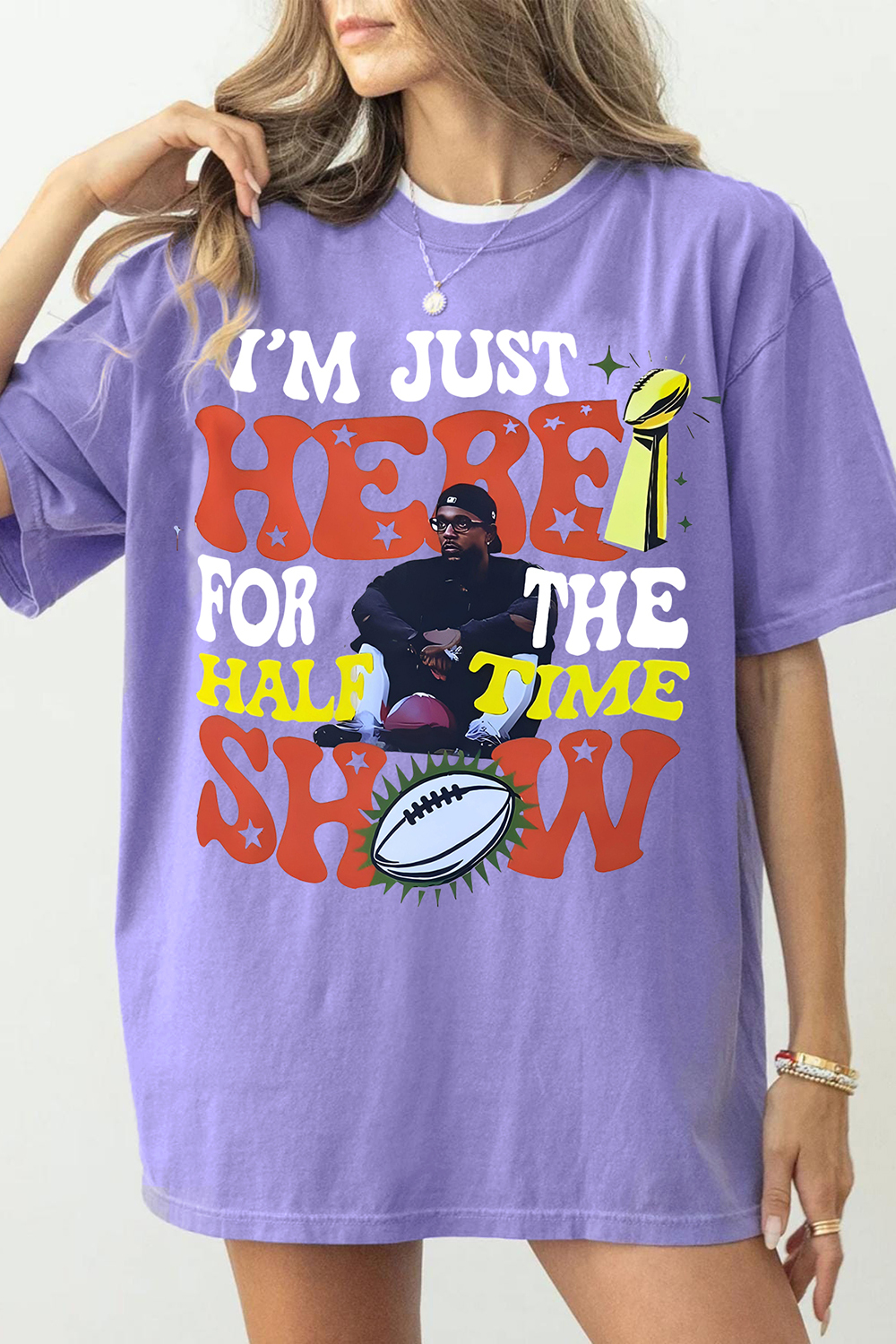 Kendrick Lamar I Just Here For The Show Tee For Women