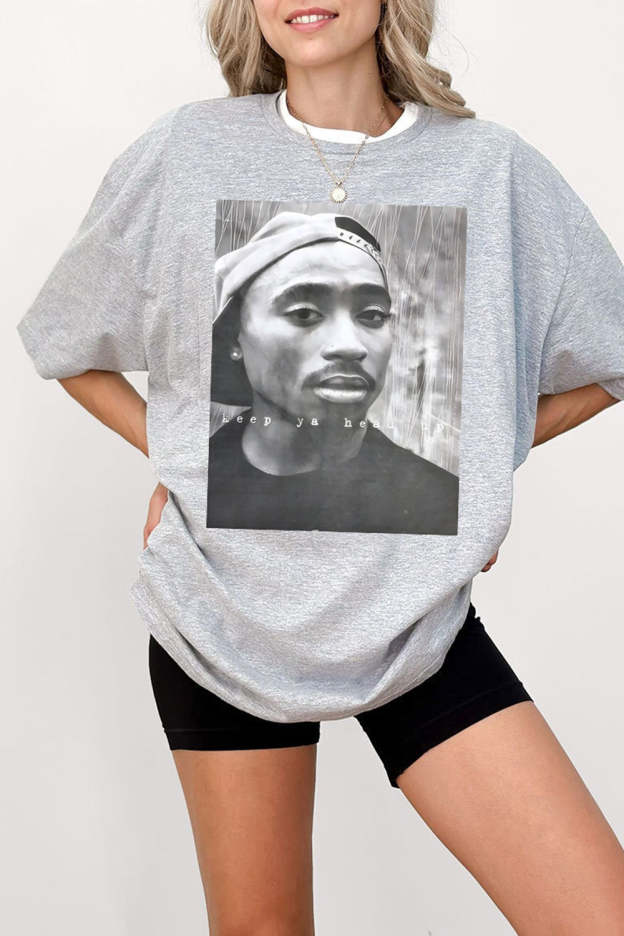 2Pac 90s Rappers Graphic Tee For Men