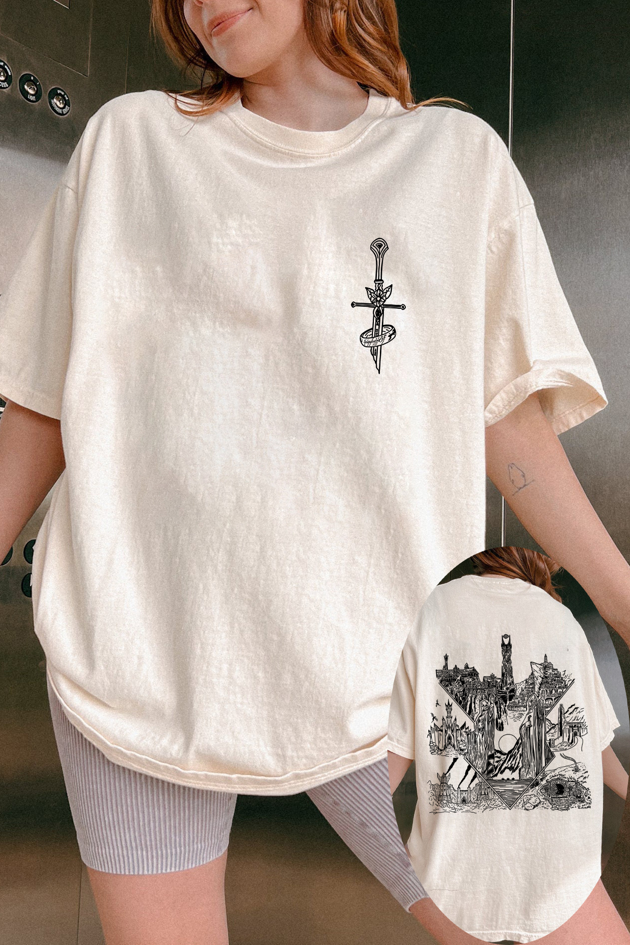 LOTR Middle Earth Inspired Tee For Women