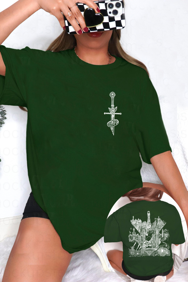 LOTR Middle Earth Inspired Tee For Women