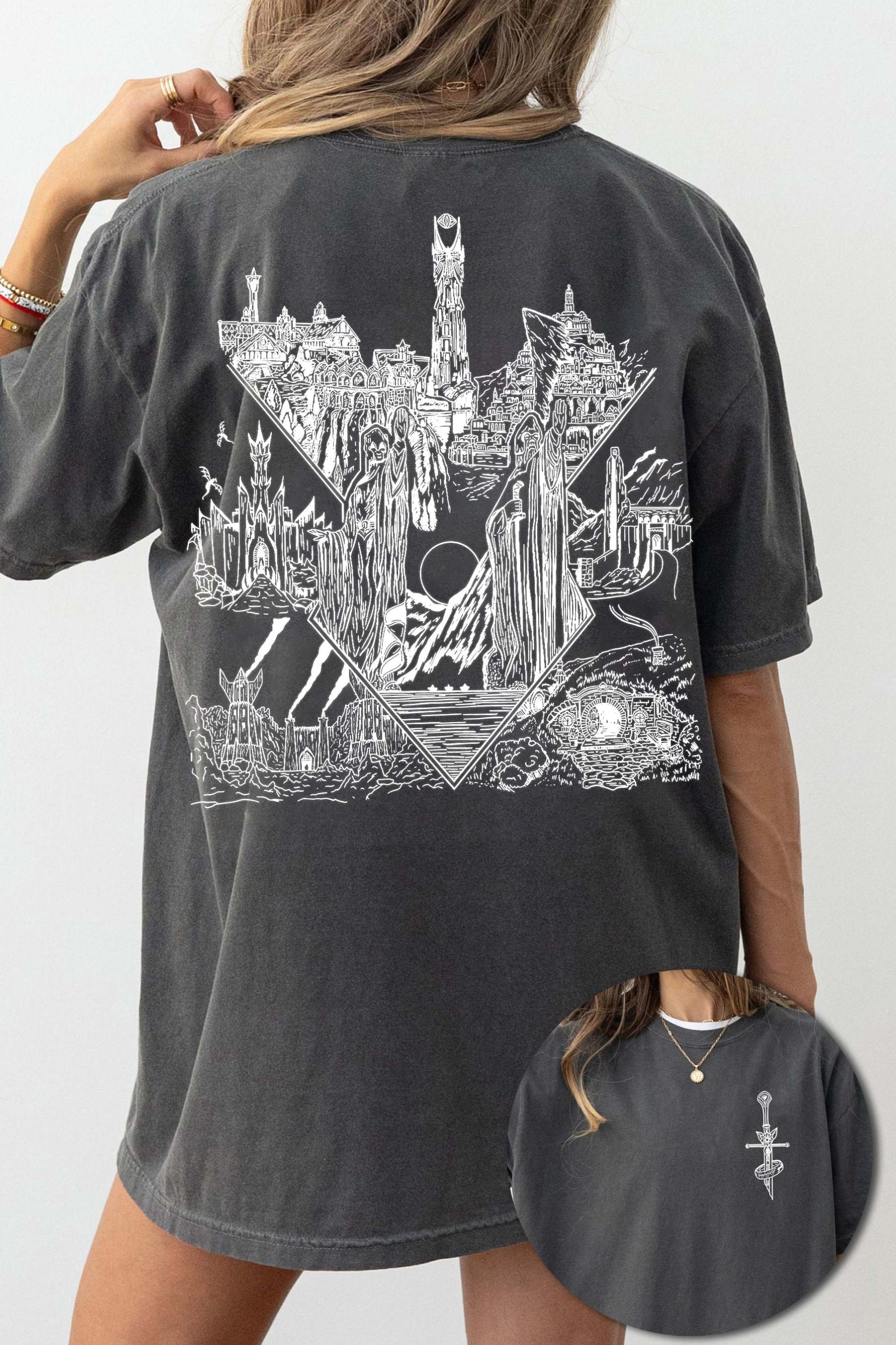 LOTR Middle Earth Inspired Tee For Women