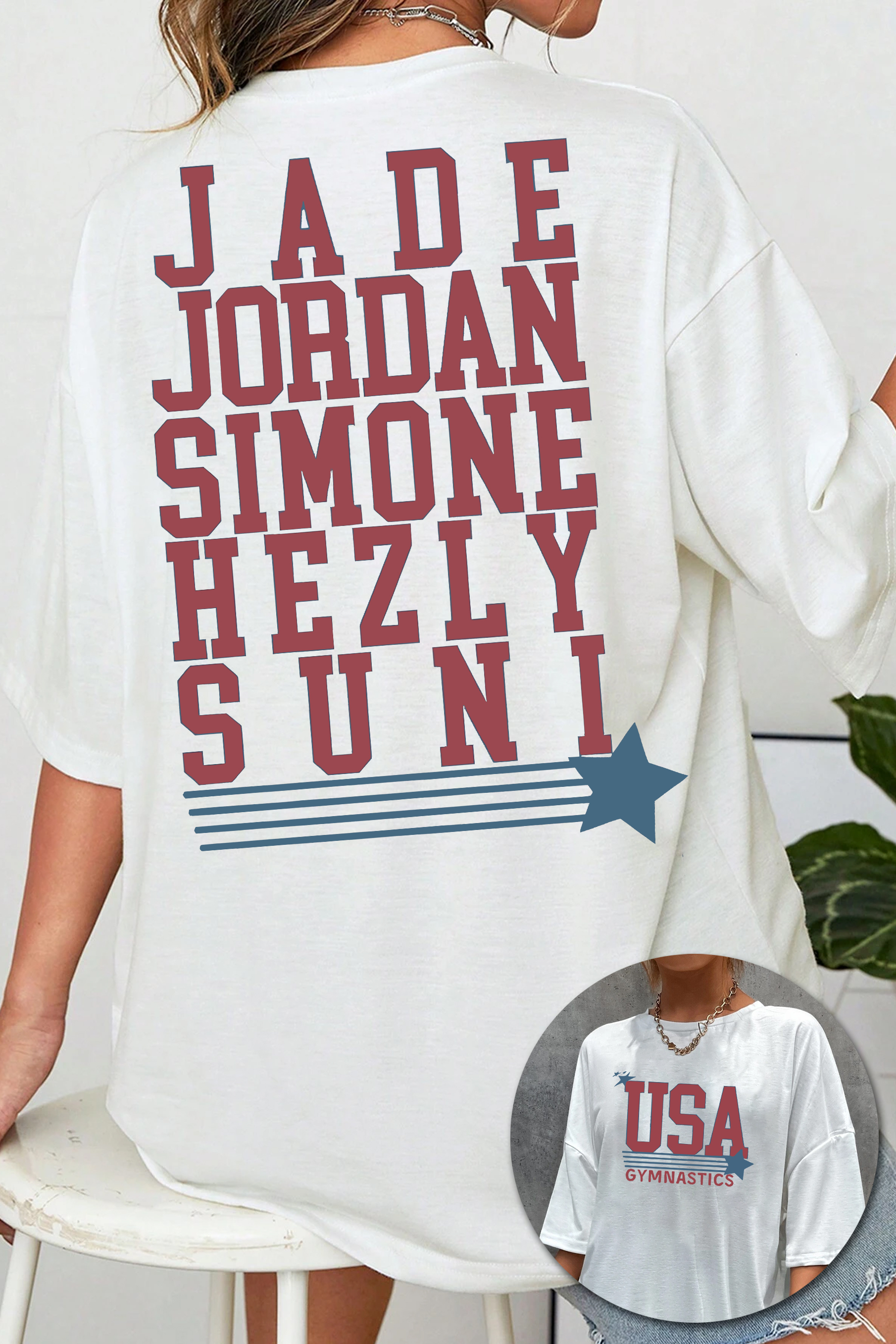 Summer Games Gymnastics Tee For Women 