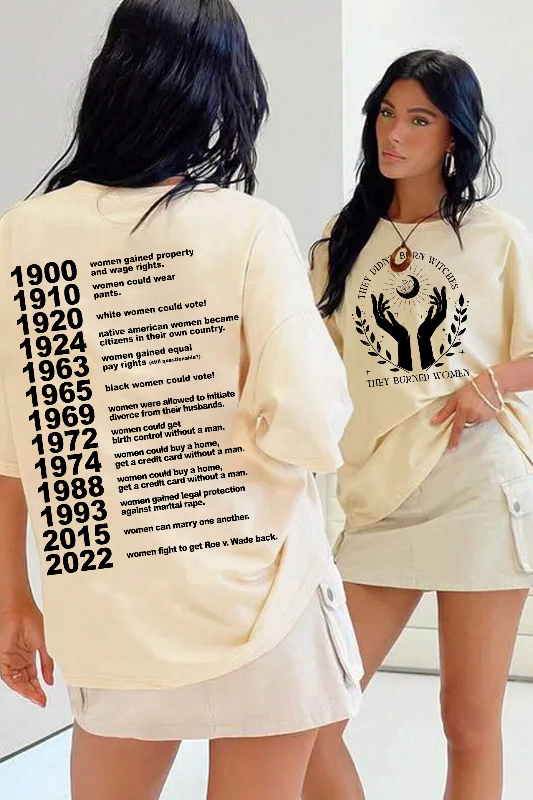 They Didn’t Burn Witches Tee For Women