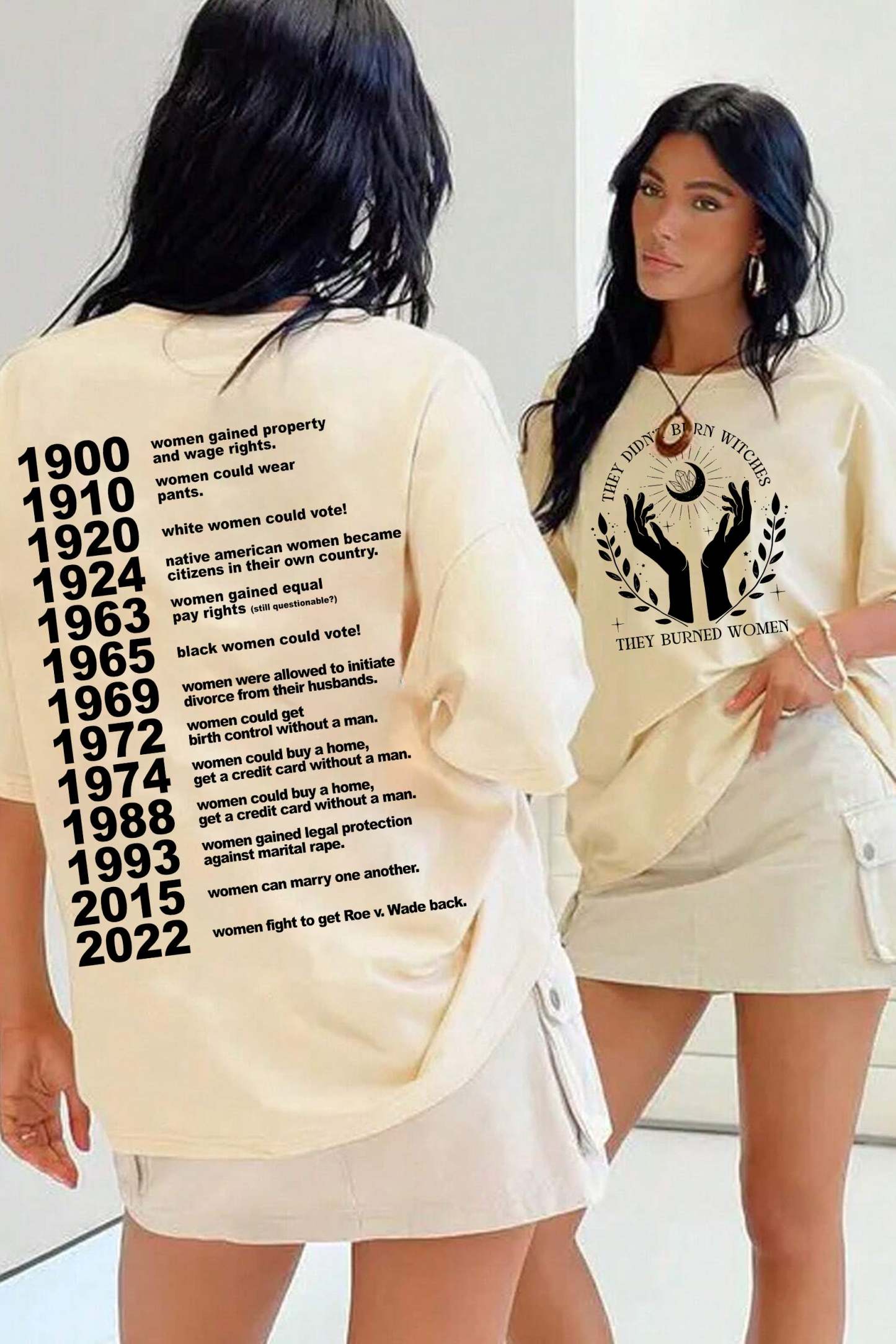 They Didn’t Burn Witches Tee For Women