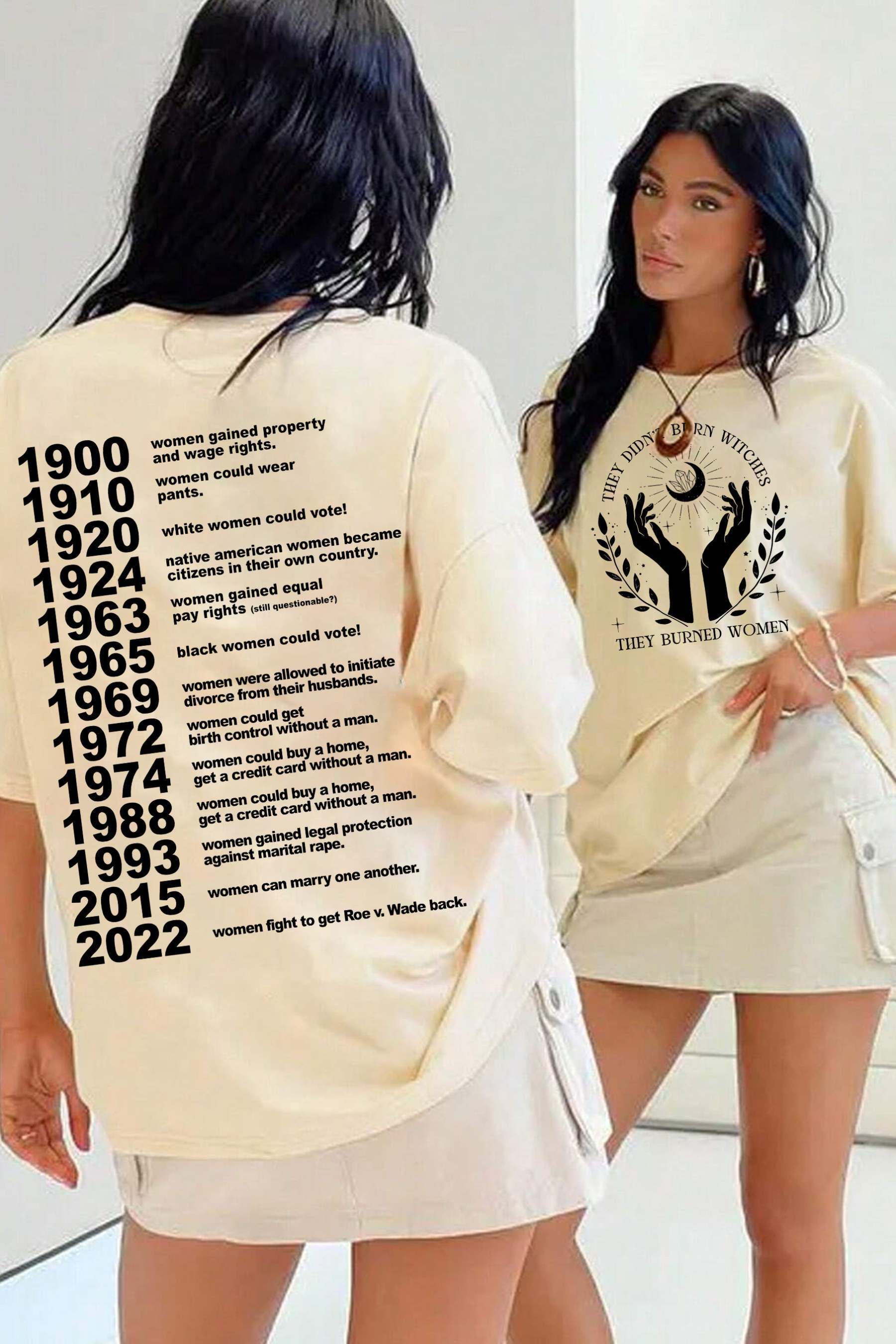 They Didn’t Burn Witches Tee For Women