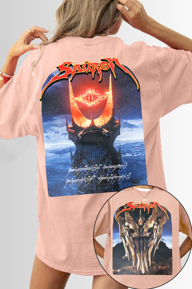 Sauron Vintage LOTR  Tee For Man