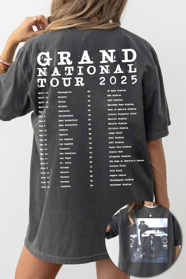 Grand National Tour Kendrick&SZA Tee For Women