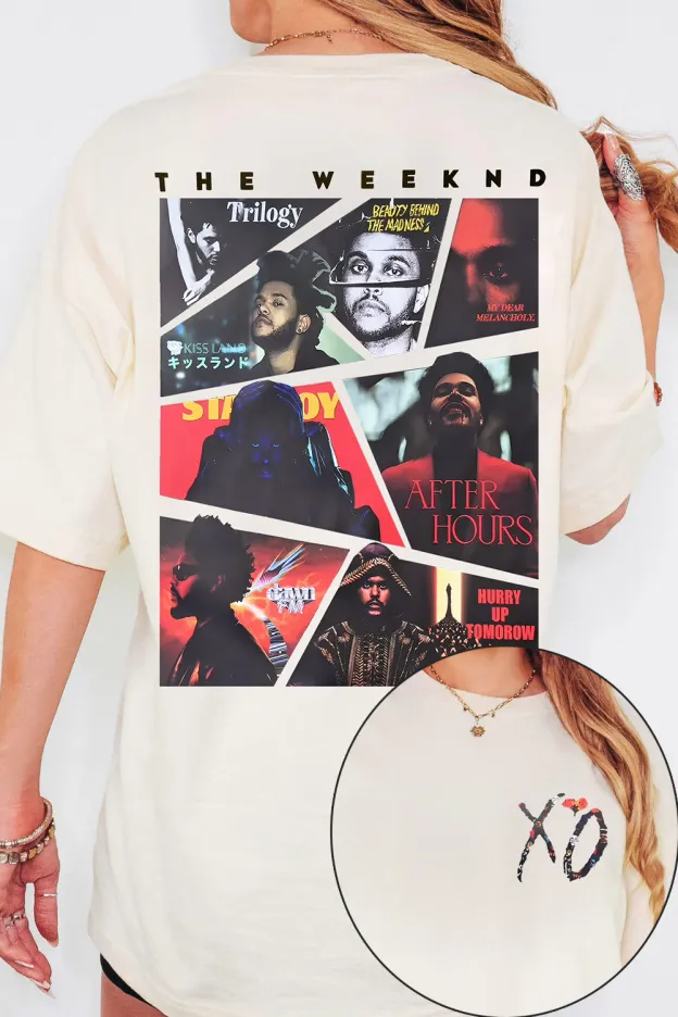 The Weeknd Album Hurry Up Tomorrow Tee For Women
