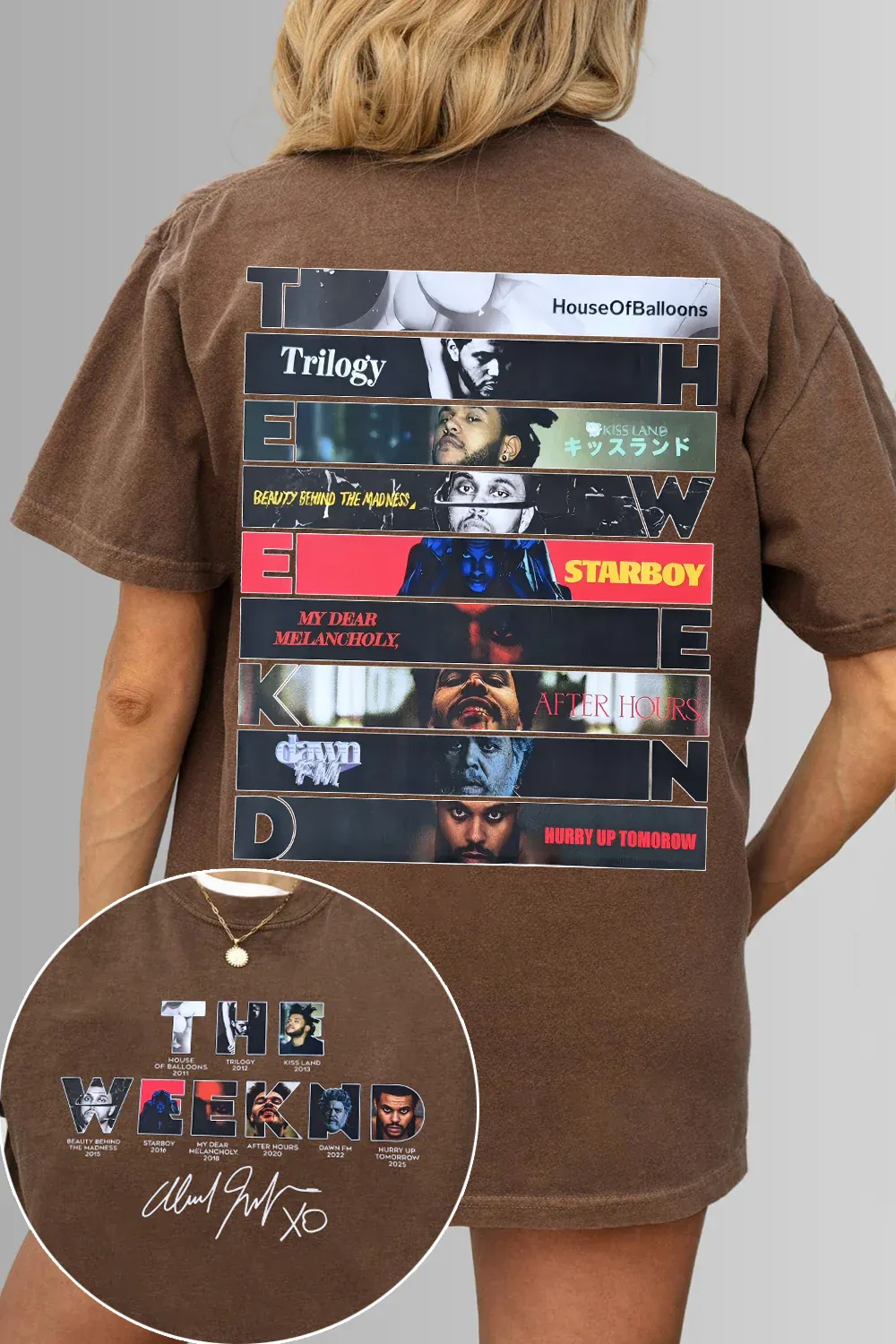 The Weeknd Album Hurry Up Tomorrow Tee For Women