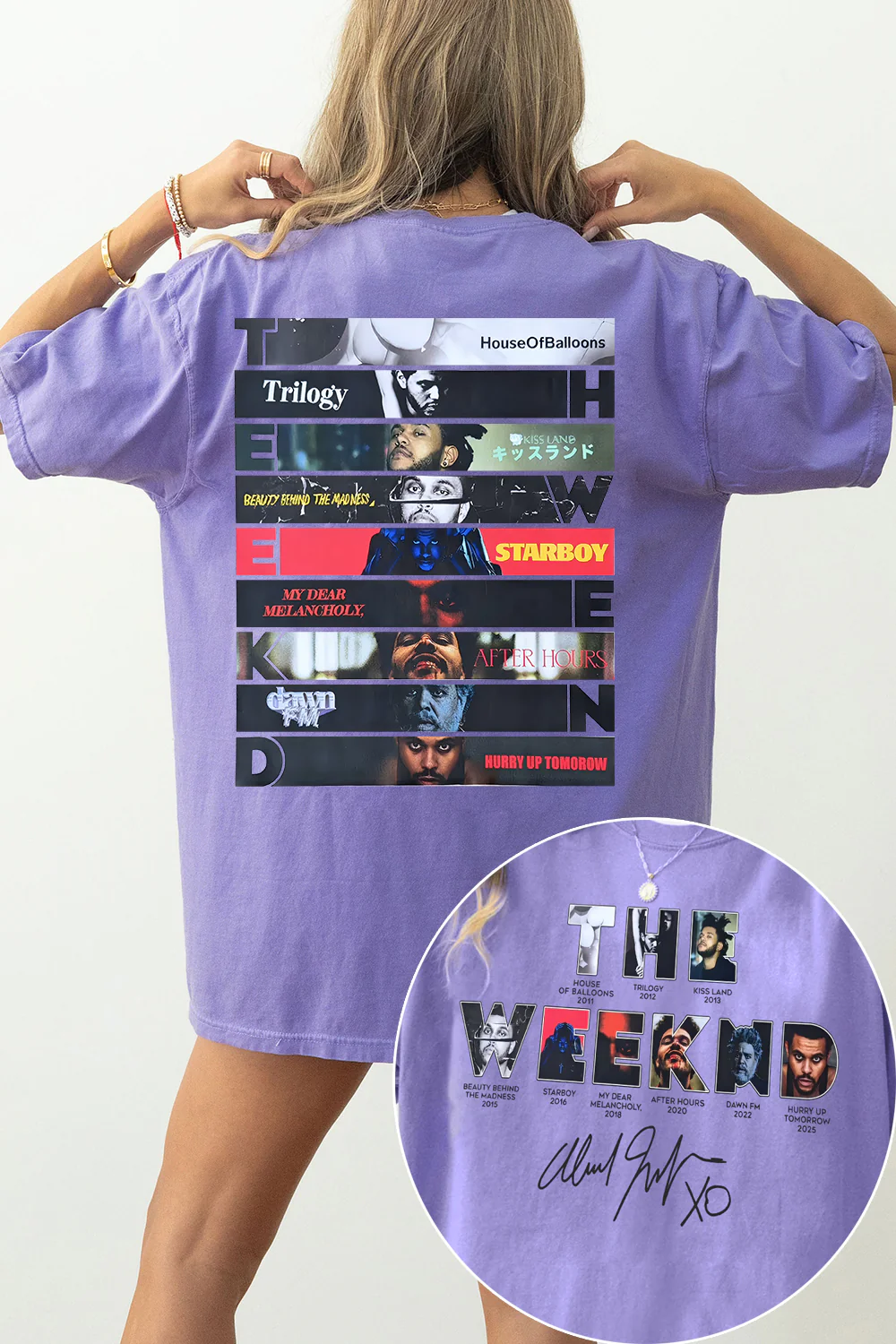 The Weeknd Album Hurry Up Tomorrow Tee For Women