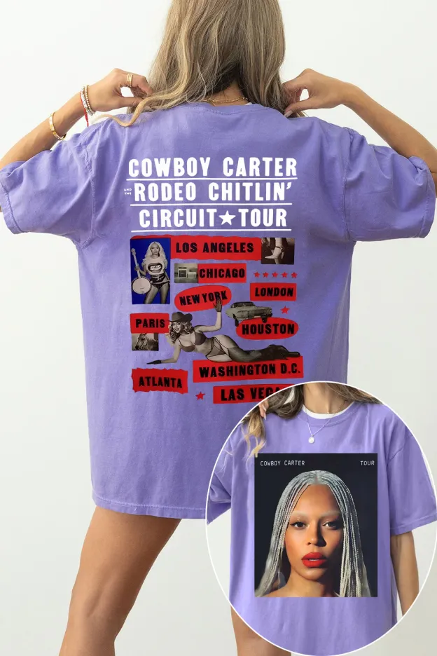 Beyonc  Cowboy Carter Tour Tee For Women