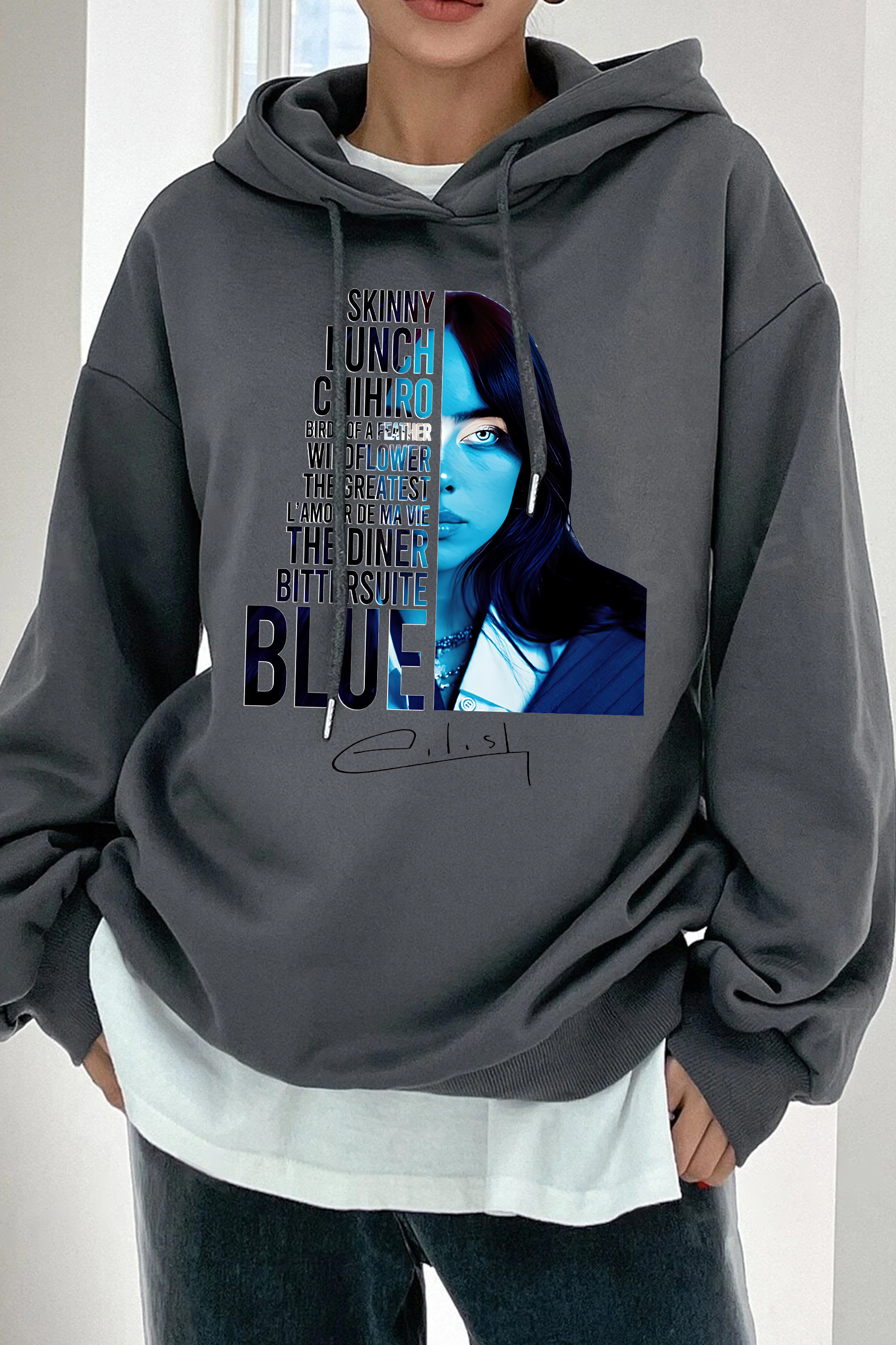 Hit Me Hard And Soft Billie Hoodie For Women