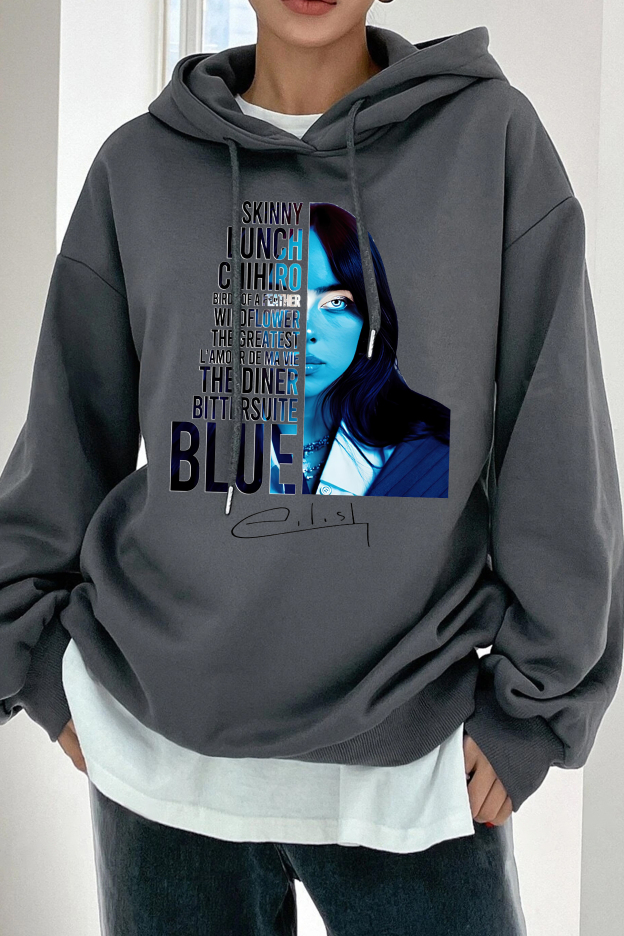 Hit Me Hard And Soft Billie Hoodie For Women