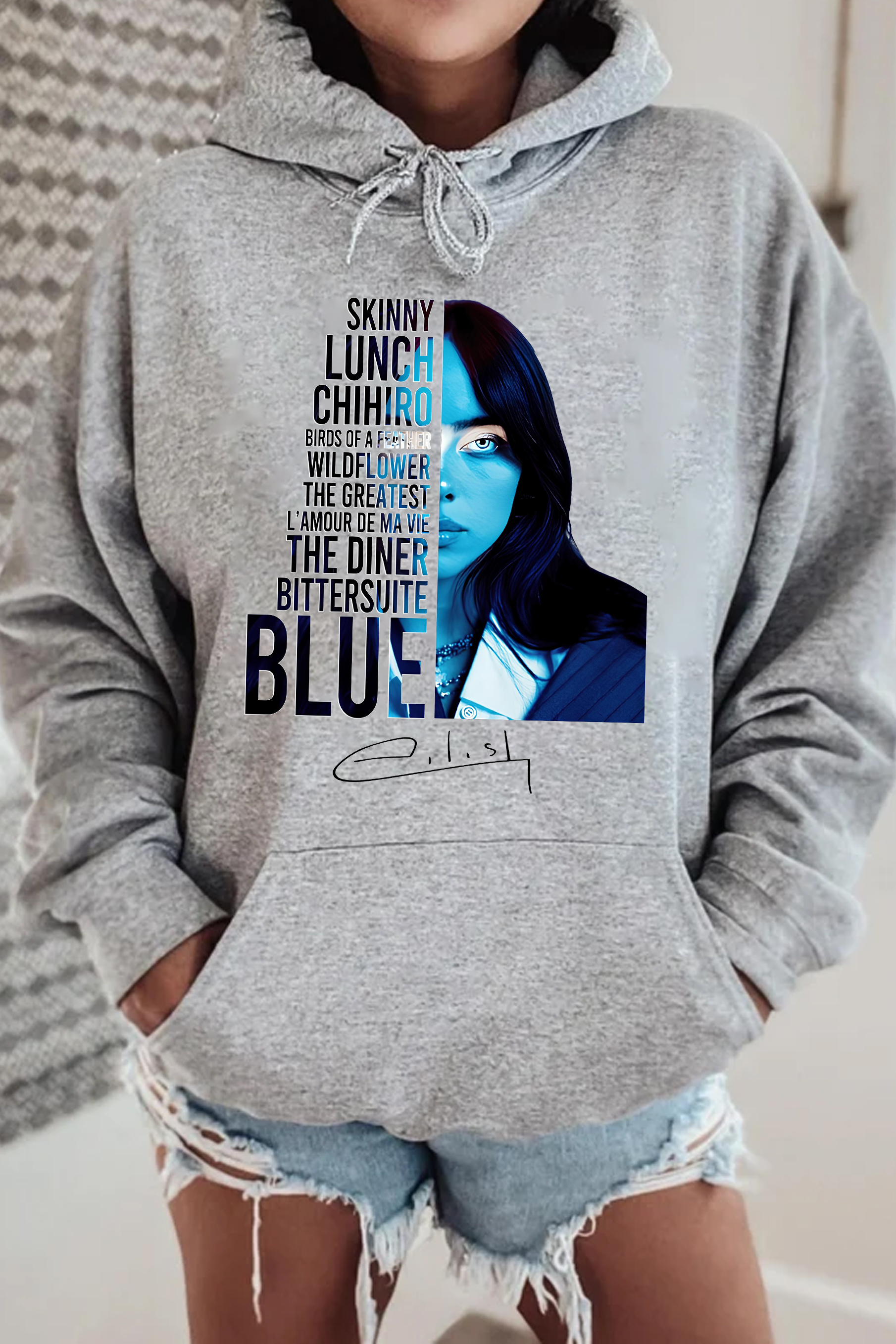 Hit Me Hard And Soft Billie Hoodie For Women