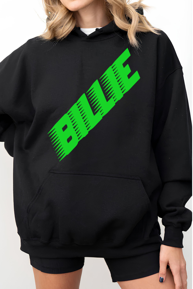 Billie Eilish Blohsh Graffiti  Hoodie For Women
