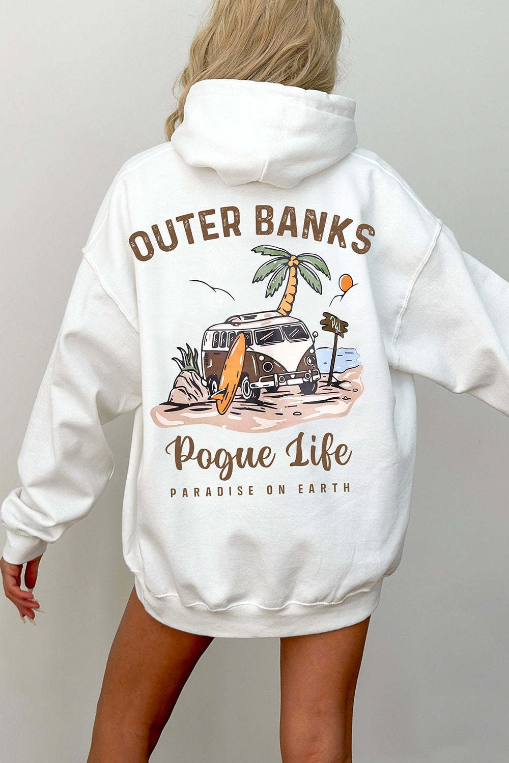 Outer Banks Rogue Life Fleece Hoodie For Women