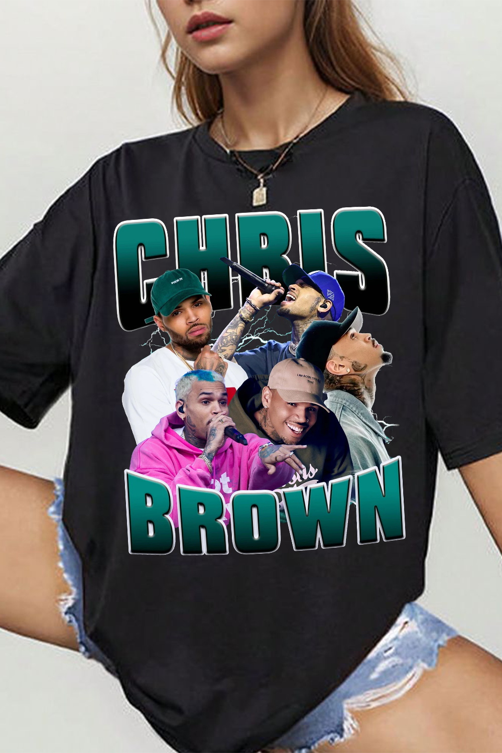 Chris Brown fans T-shirt For Women