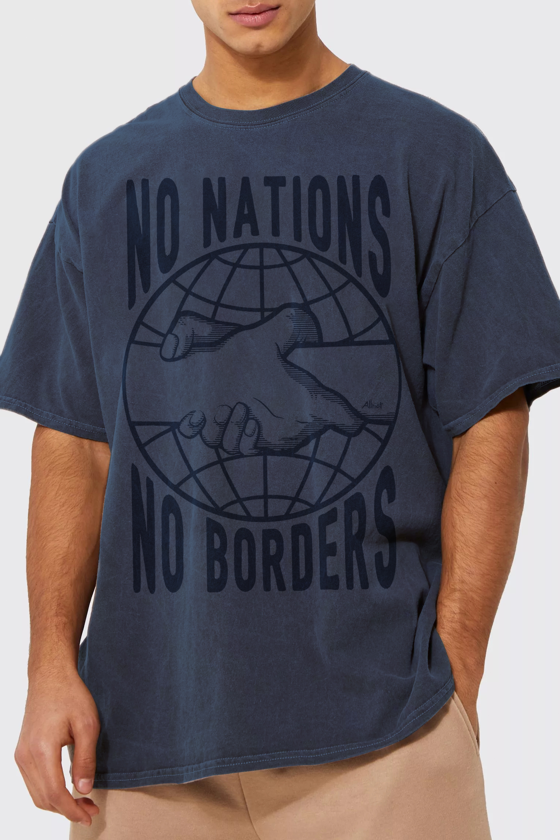 No Nations No Borders T-Shirt