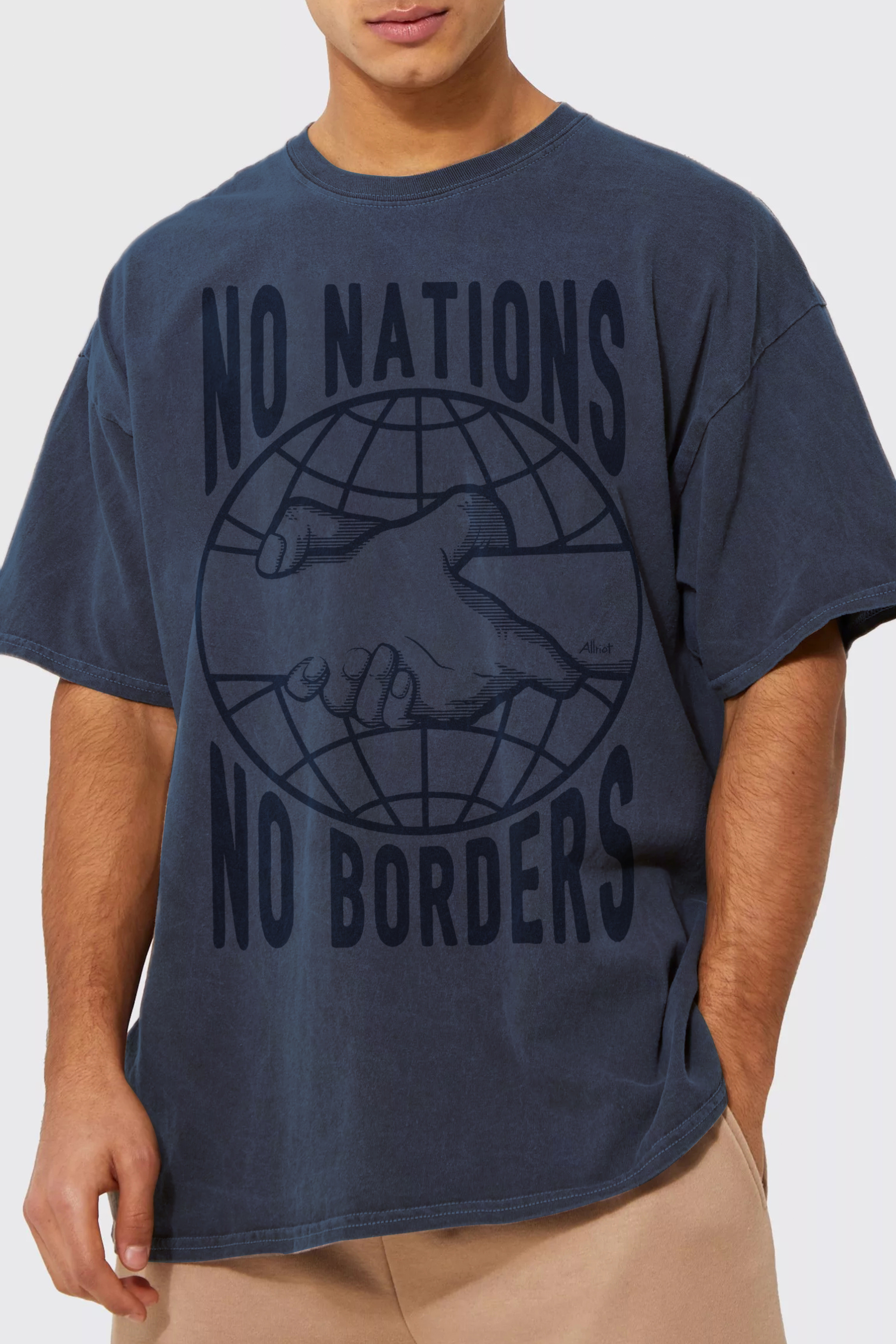 No Nations No Borders T-Shirt