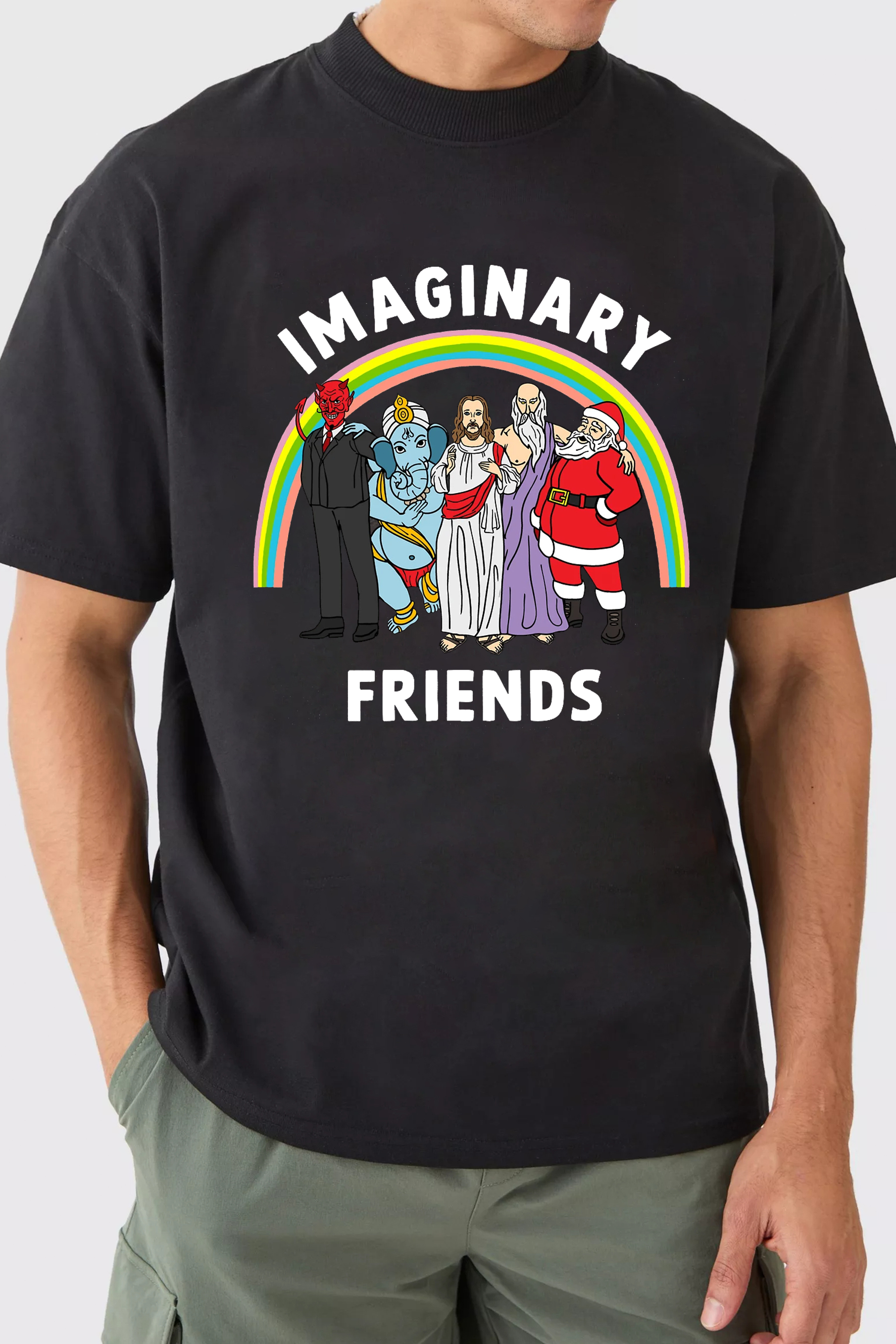 Imaginary Friends, Funny Religion T-Shirt