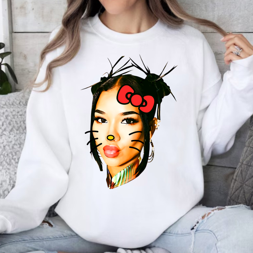 Jhene Aiko Kitty Cute Sweatshirt