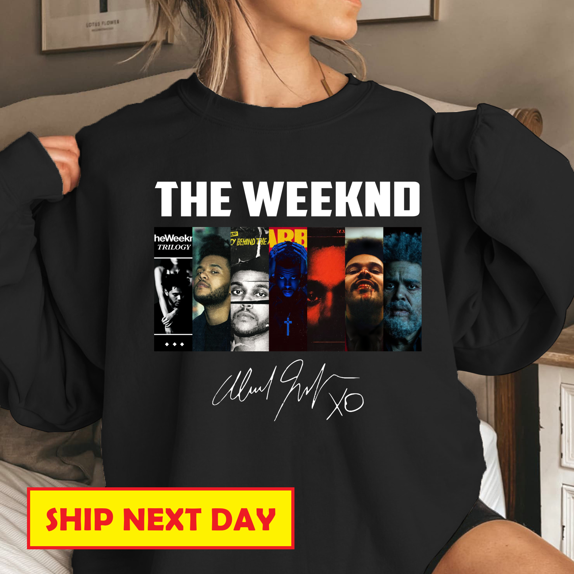 The Weeknd Albums Collection Sweatshirt