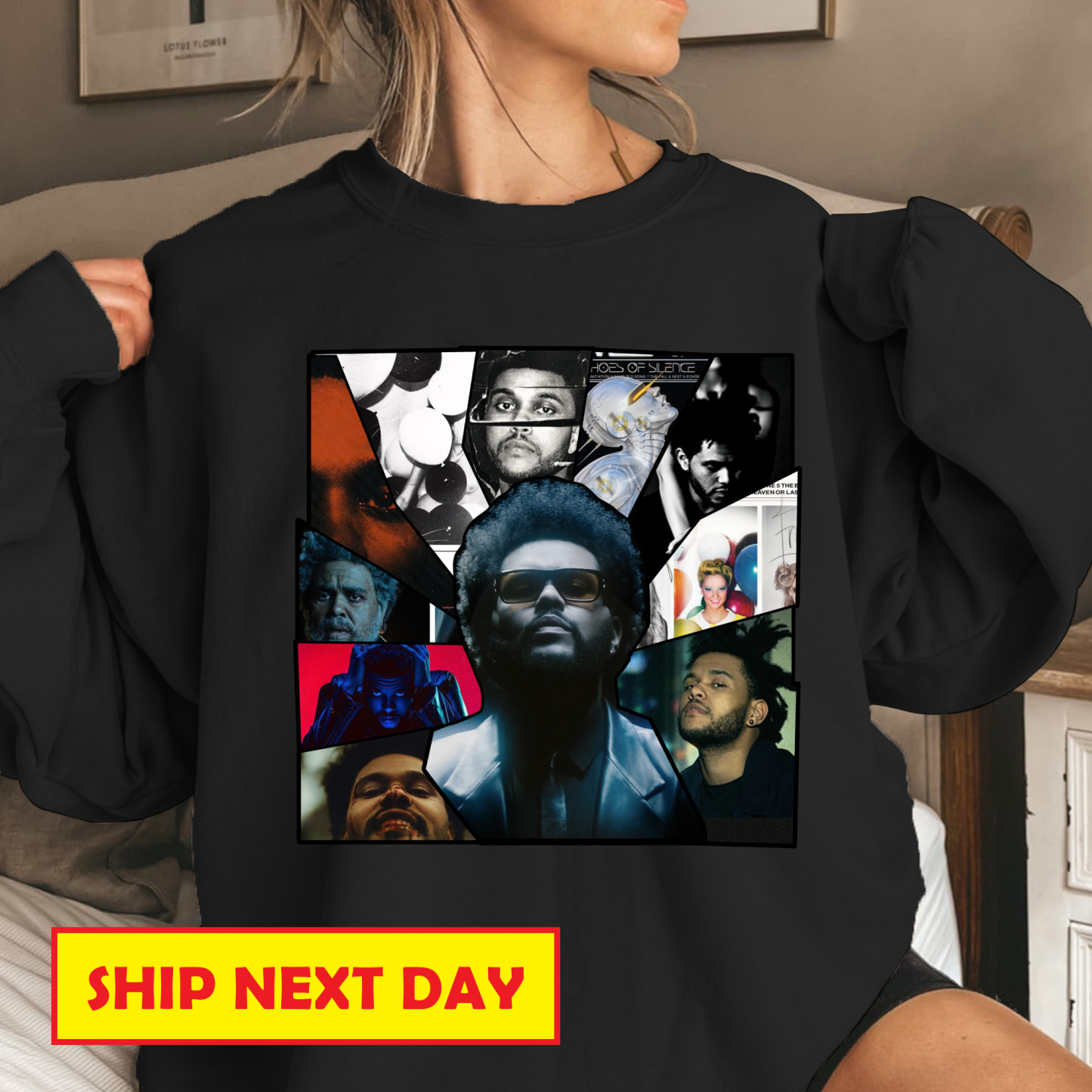 Vintage The Weeknd Portrait Sweatshirt