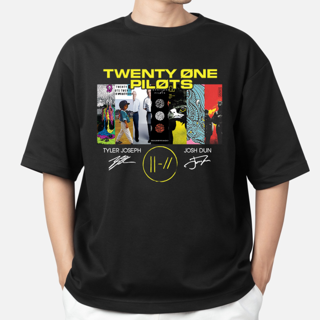 Twenty One Pilots Retro Shirt-MEN