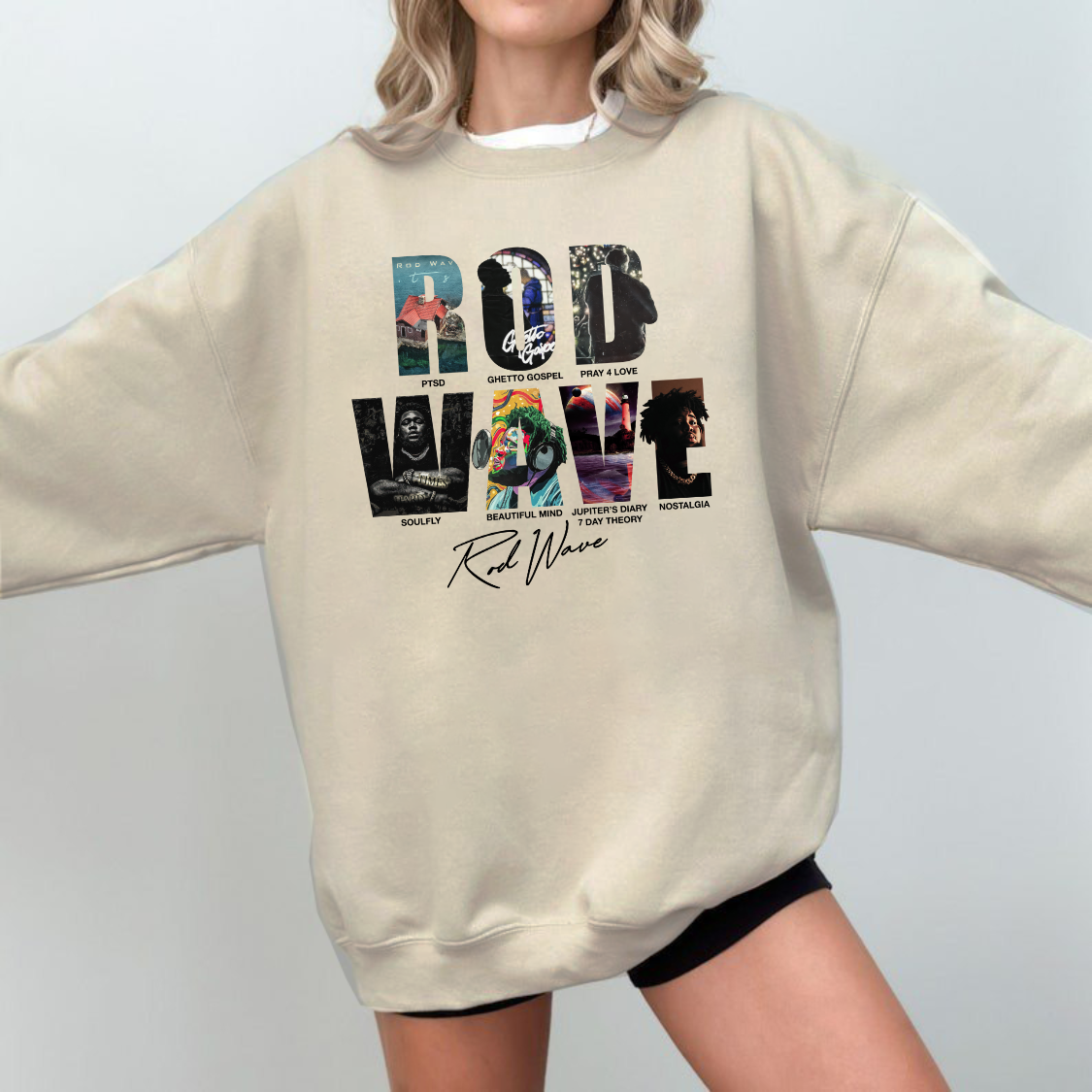 Rod Wave Words Full Album Sweatshirt